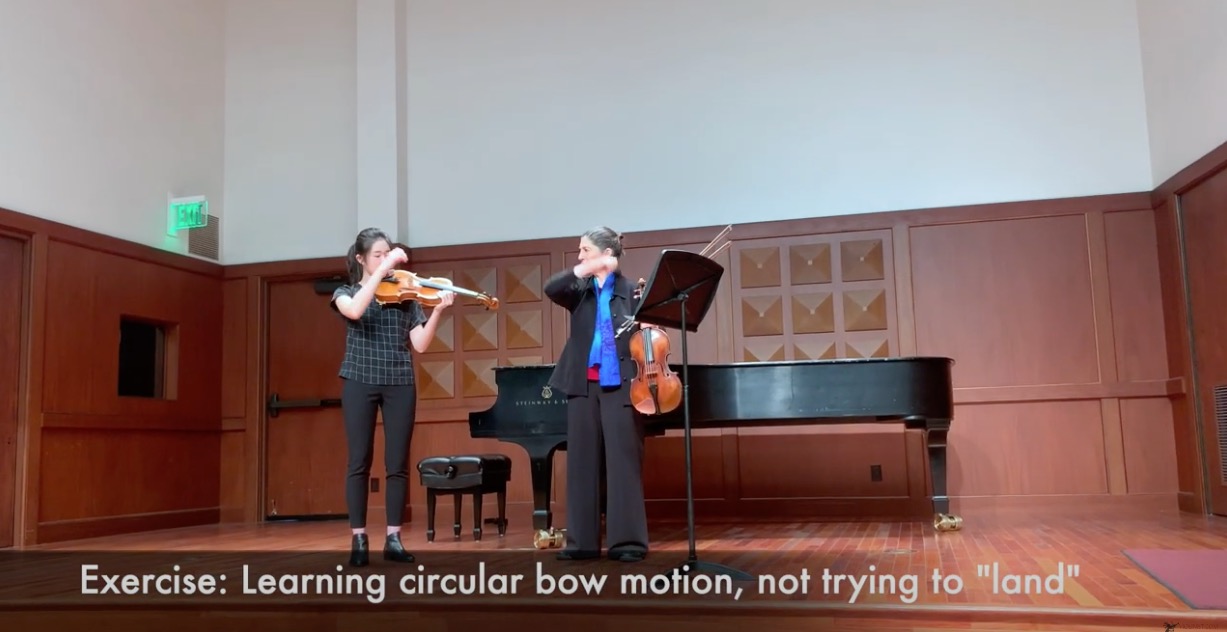 Kim Kashkashian Teaches Circular Bow Motion